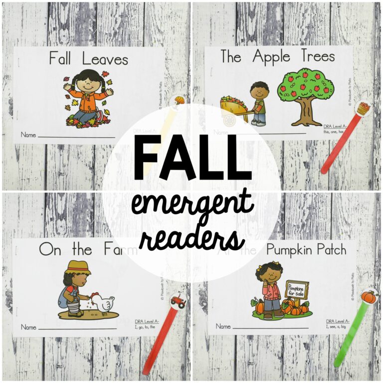 Fall Emergent Readers