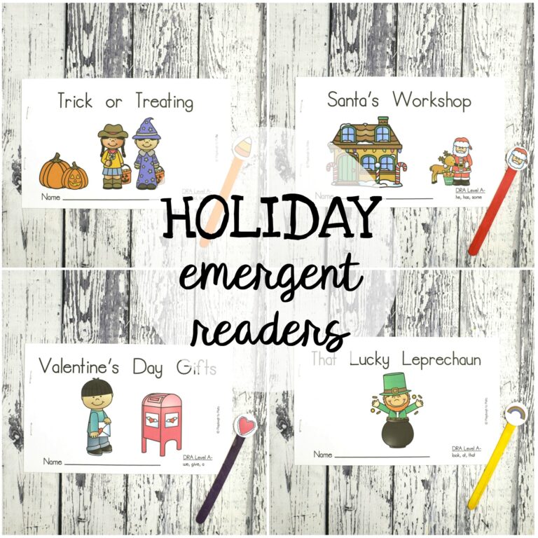 Holiday Emergent Readers
