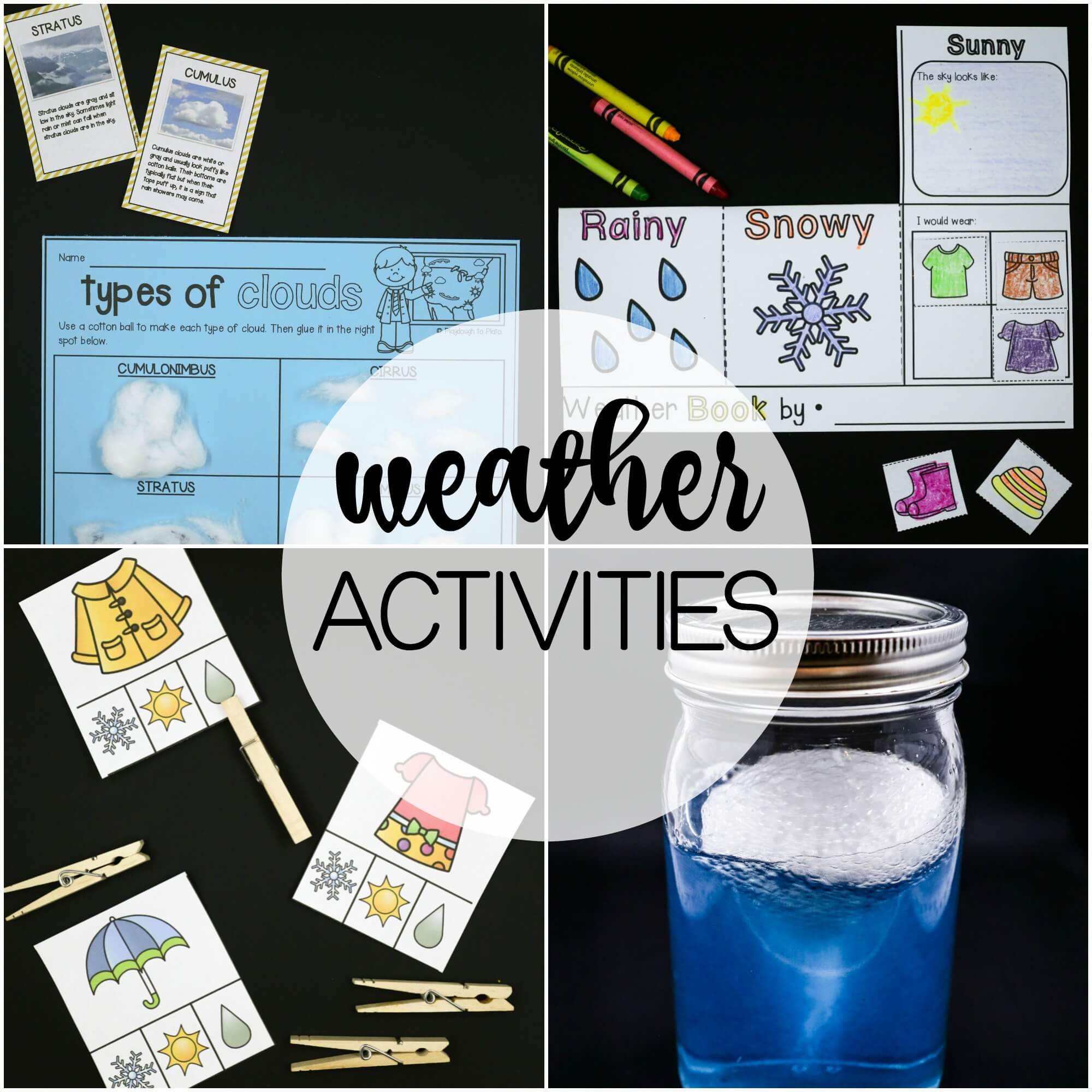 Weather Activities - Science of Reading Formula