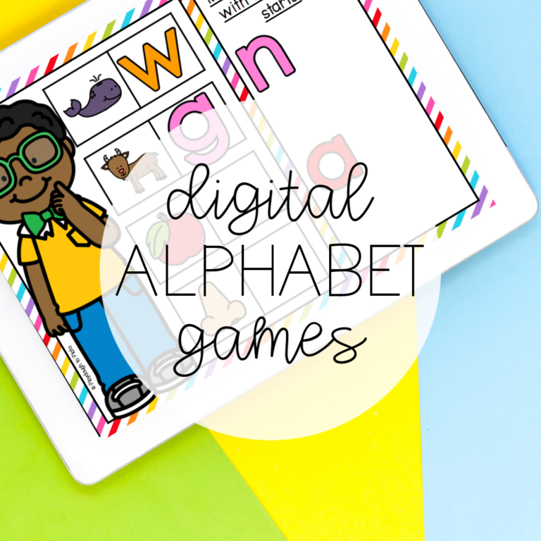 Digital Games – Alphabet