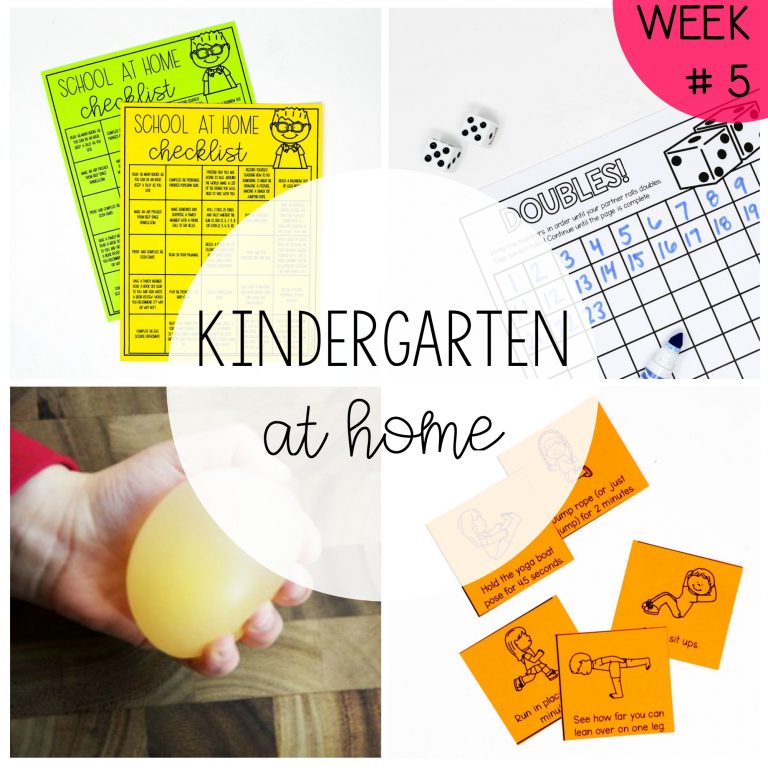 Kindergarten at Home – Distance Learning #5