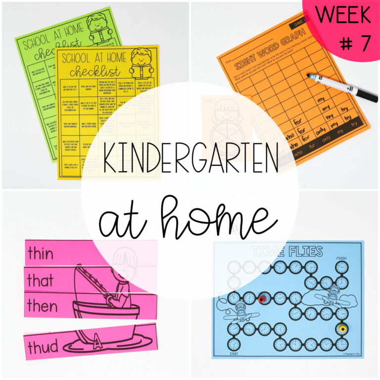 Kindergarten at Home – Distance Learning #7