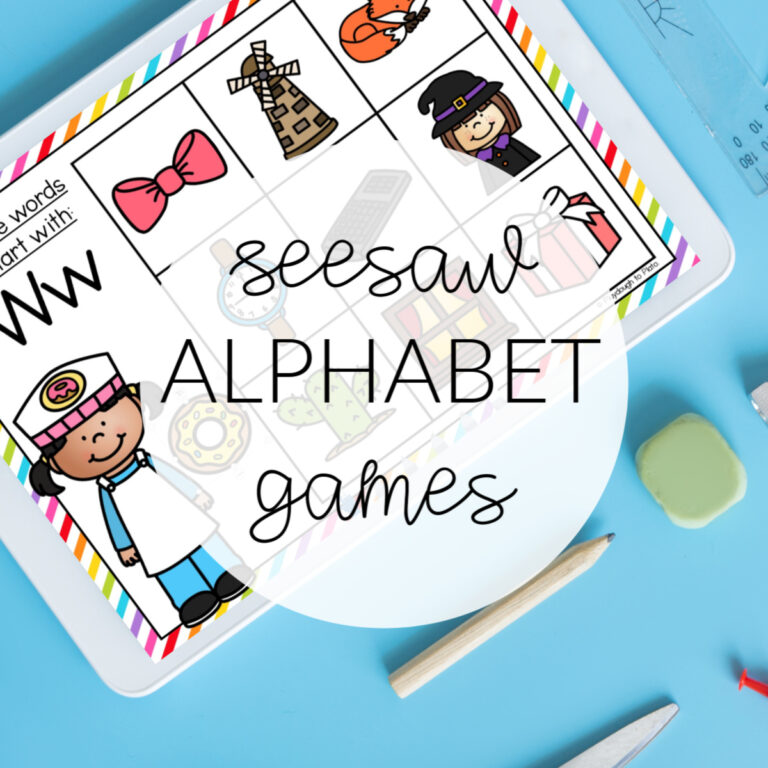 Seesaw Games – Alphabet