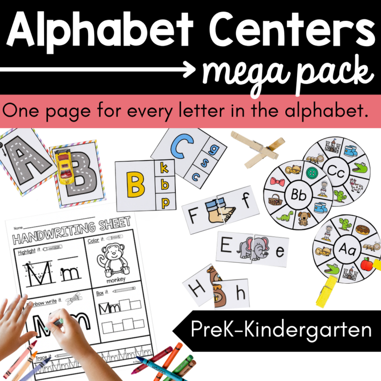 Alphabet Centers