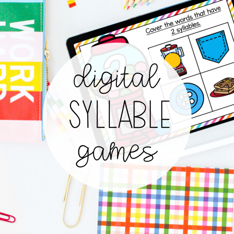 Digital Games – Syllables