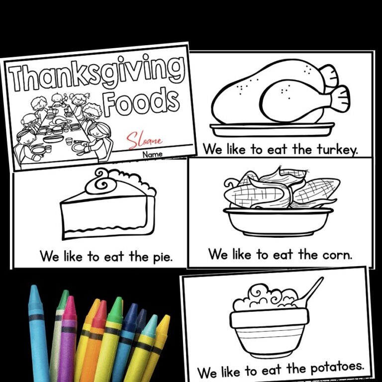 Thanksgiving Foods Book