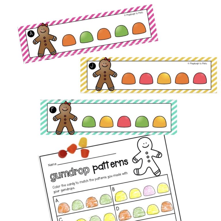 Gingerbread Pattern Cards