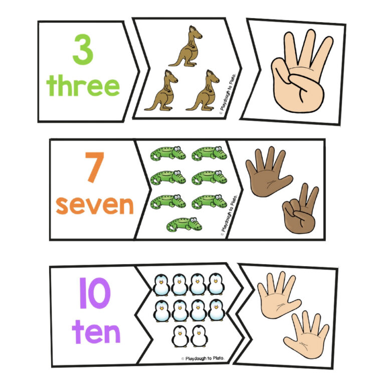 Zoo Number Puzzles