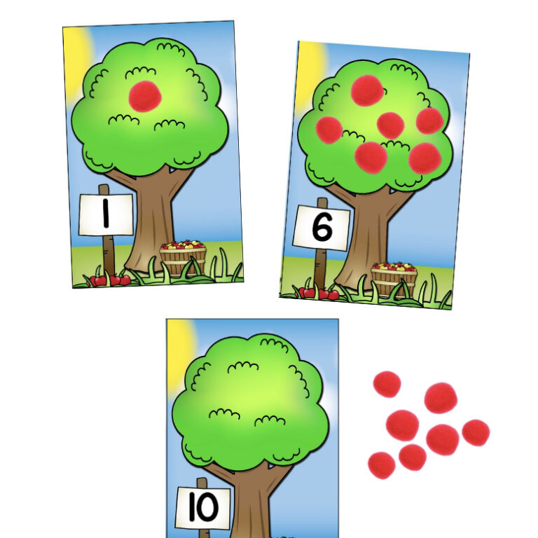 Apple Tree Counting Mats