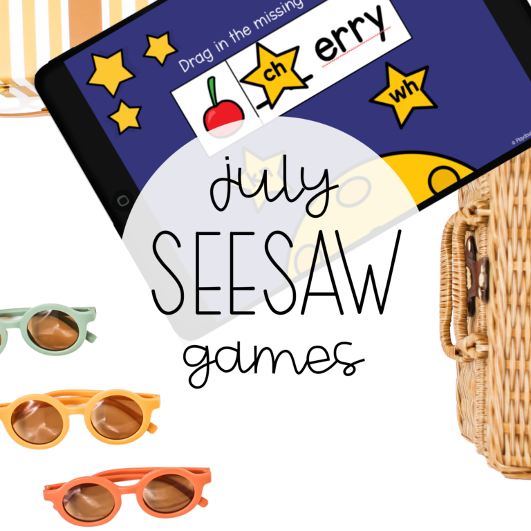 July Seesaw Games