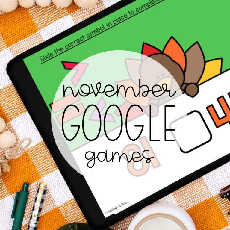 November Google Games