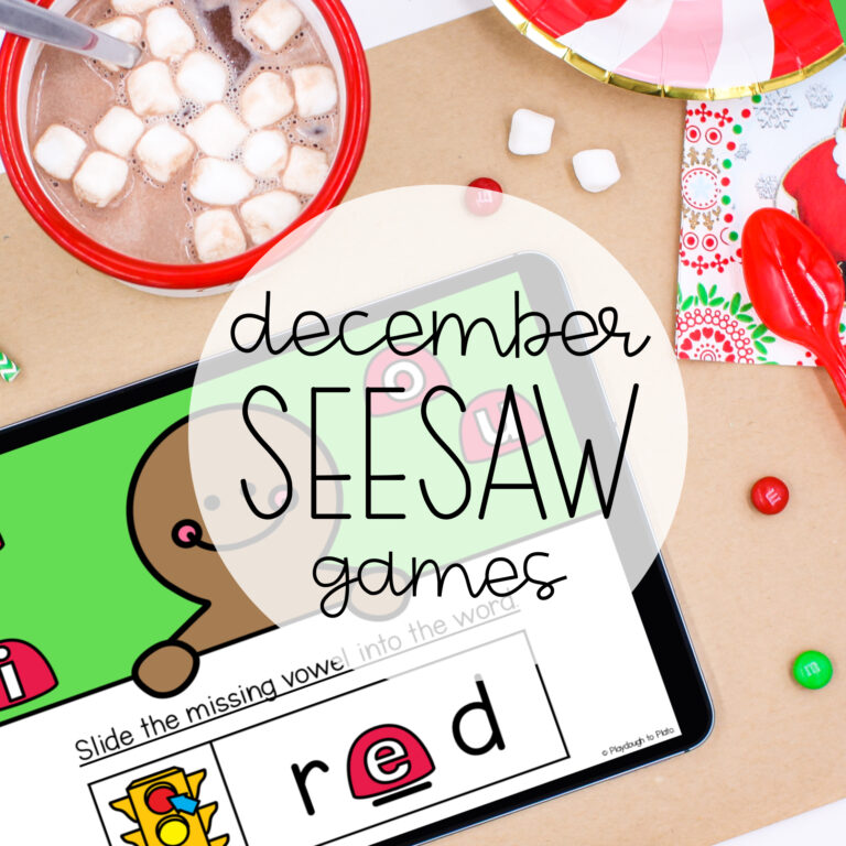 December Seesaw Games