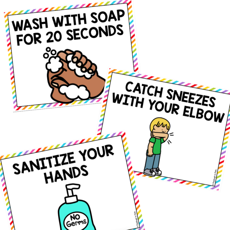 Sanitizing Posters