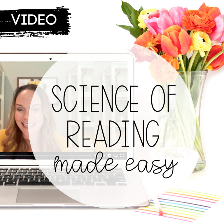 Science of Reading Made Easy