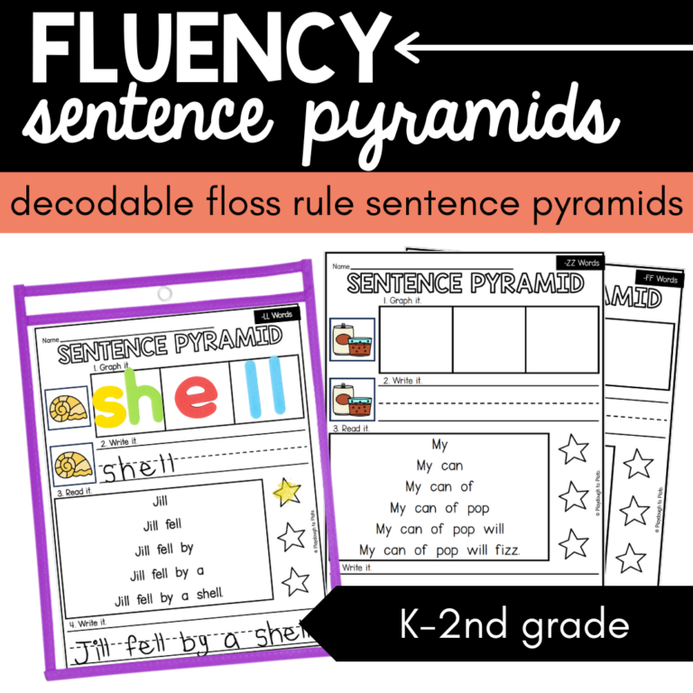 Floss Rule Sentence Pyramids