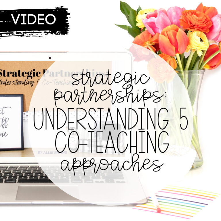 Strategic Partnerships: Understanding 5 Co-Teaching Approaches