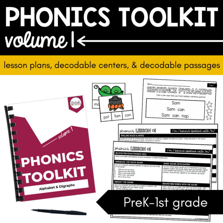 Phonics Toolkit Volume 1