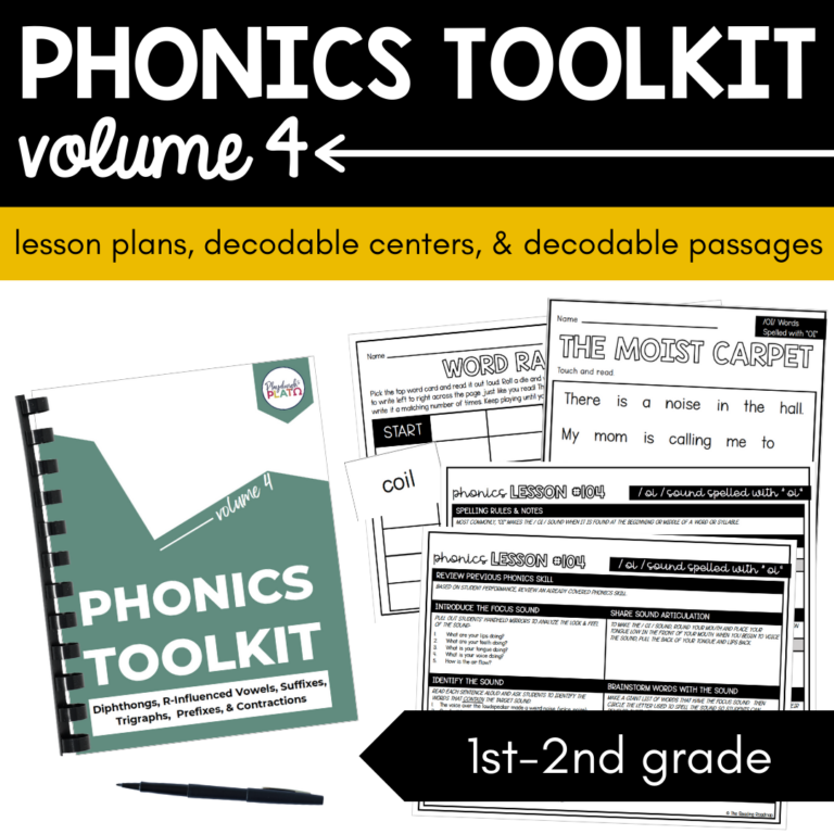 Phonics Toolkit Volume 4