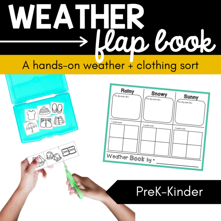 Weather Flap Book