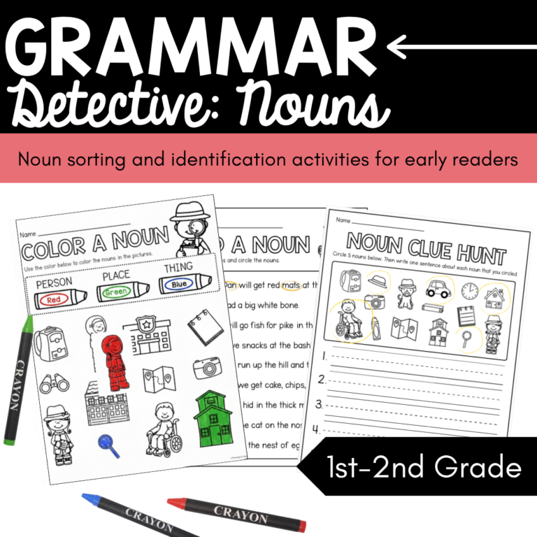 Grammar Detective: Nouns