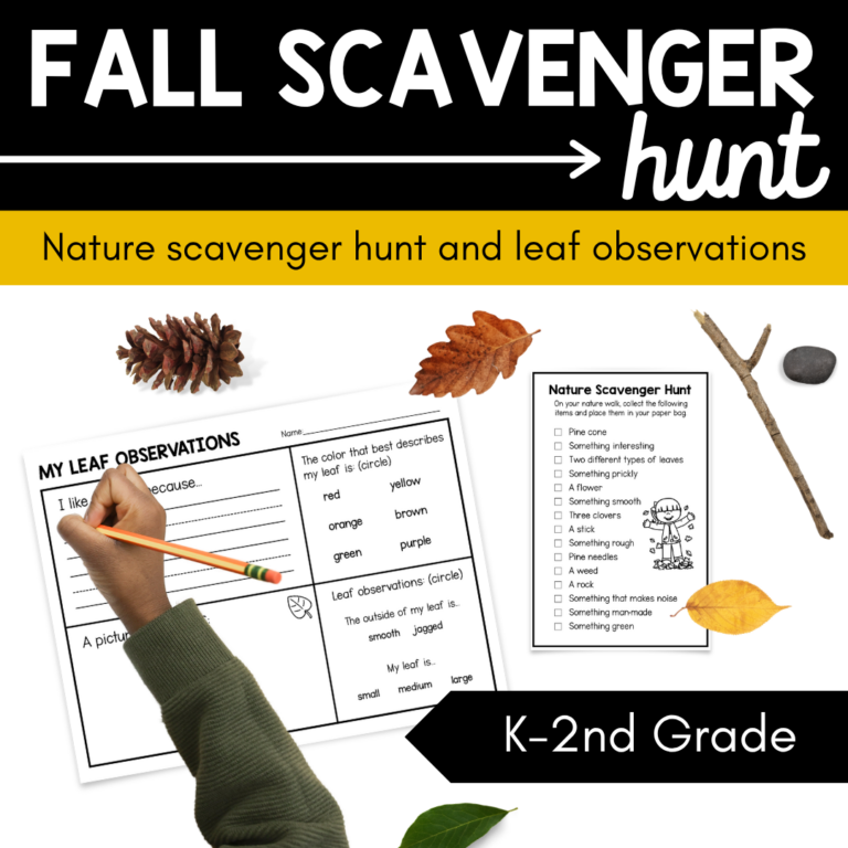 Fall Scavenger Hunt
